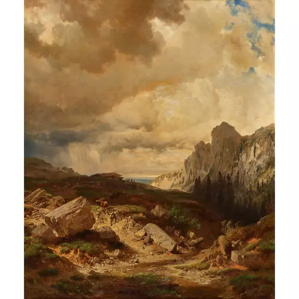 "Aufbruch auf die Alm"