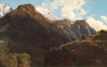Glarner Landschaft, 1863