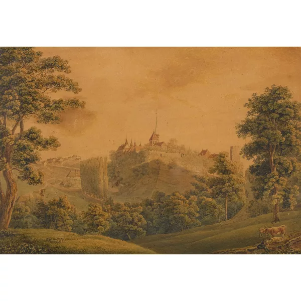 Johann Heinrich Wirz — "Château de Neuchâtel".