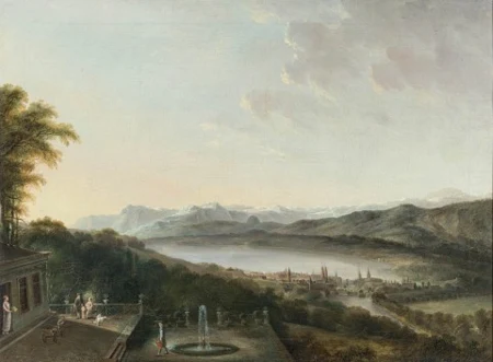 Ansicht von Zürich, 1795