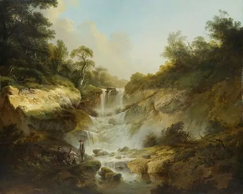 WÜEST, JOHANN HEINRICH — Erlenbacher Tobel. — Koller Auktionen