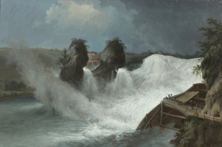Rheinfall, Um 1790.