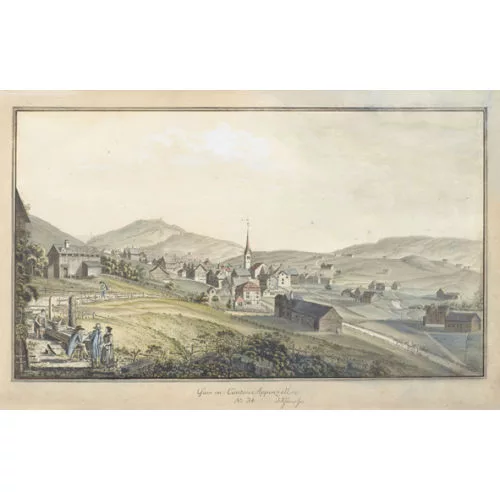 Johann Jakob Aschmann — "Gais im Canton Appenzell".