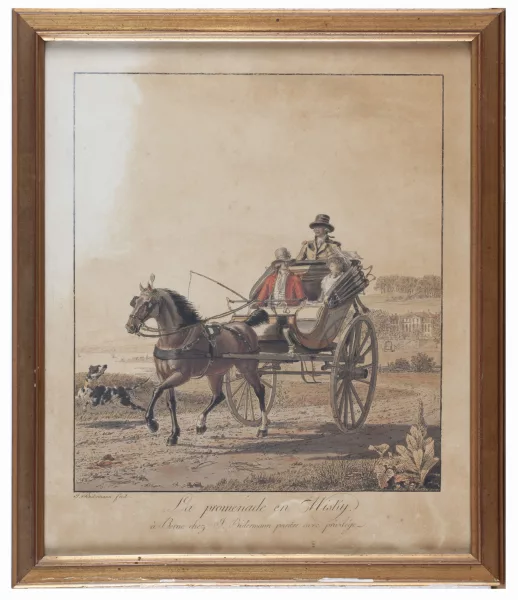 Johann Jakob Biedermann — Le paysan bernois de retour du marché