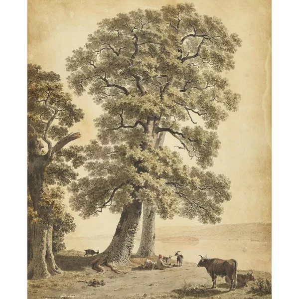 Johann Jakob Biedermann — Ruhende Hirtenknaben am Ufer des Bielersees.