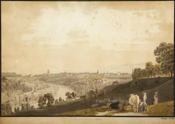 Vue de la Ville de Berne