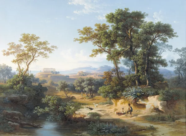 Johann Jakob Frey — "Tschirtschenti auf Sizilien".