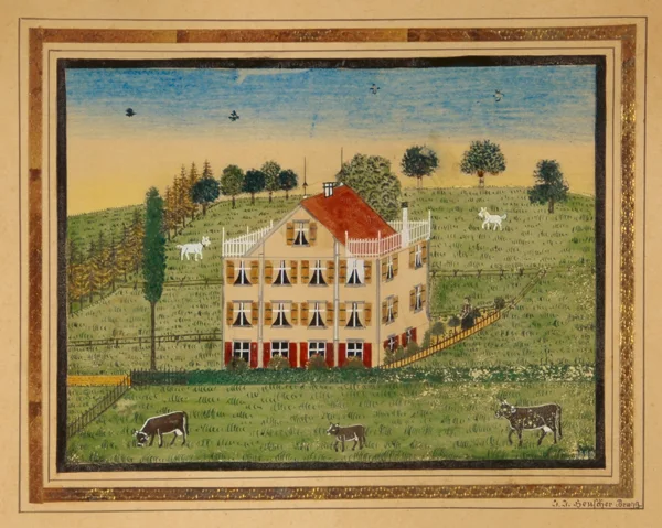 Johann-Jakob Heuscher — Bauernhaus, 1898