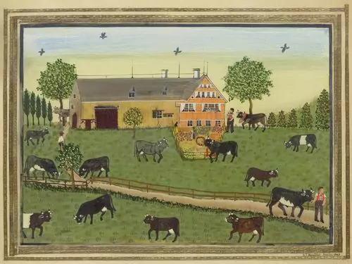 JOHANN JAKOB HEUSCHER — Appenzeller Hof. 1863. — Koller Auktionen