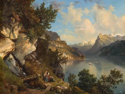 Johann Jakob Ulrich II. — Urnersee mit Urirotstock