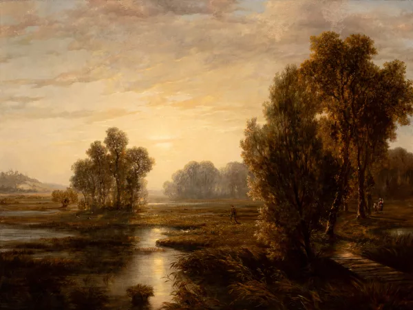 Johann Jakob Ulrich II. — Herbstmorgen im Ried