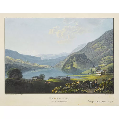 Johann Jakob Wetzel — "Kayserstuhl vers Lungern".