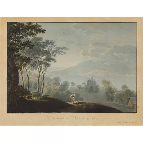 Johann Jakob Wetzel — "Vue prise du Meggenhorn".