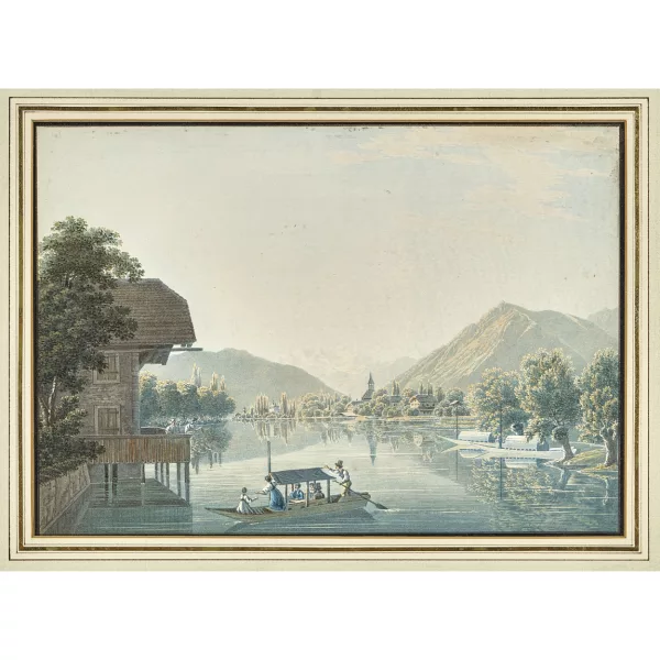 WETZEL, JOHANN JAKOB & RORDORF, CONRAD CASPAR — "Scherzligen".
