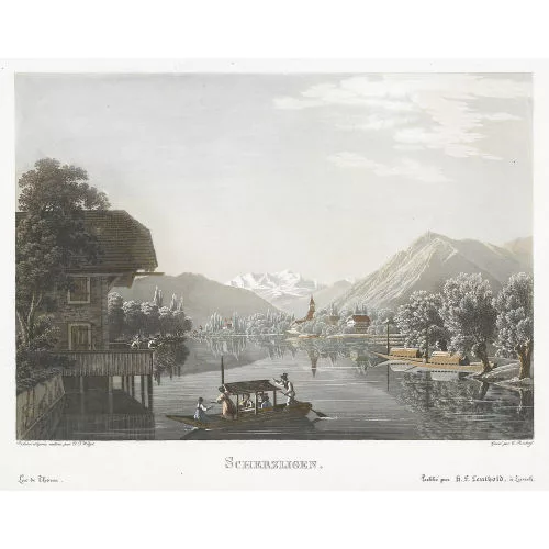 Johann Jakob Wetzel — "Scherzligen.".