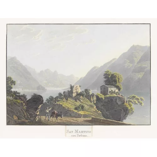 Johann Jakob Wetzel — "San Marino ver Porlezzo".