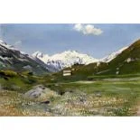 Andermatt mit Blick gegen Furka