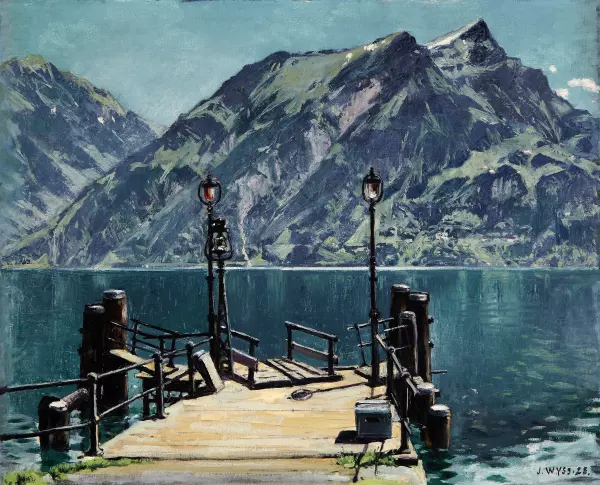 Schiffssteg am Vierwaldstättersee