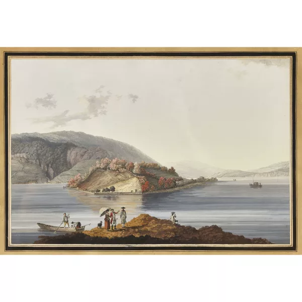 Johann Joseph Hartmann — "Premiere vue de l'Isle St. Pierre".