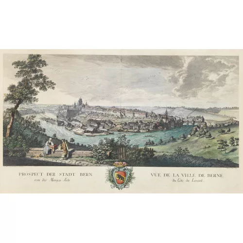 Johann Ludwig Aberli — "Prospect der Stadt Bern von der Morgen Seite".