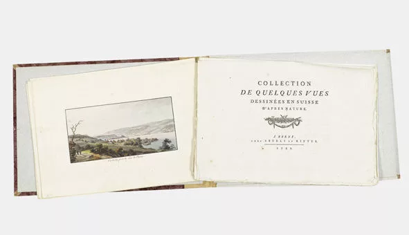 Johann Ludwig Aberli — "Collection de quelques vues dessinées en Suisse d′après nature".