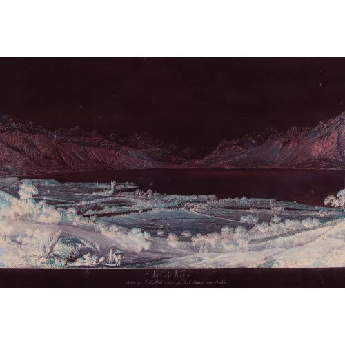 Johann Ludwig Aberli — "Vûë de Vevey".