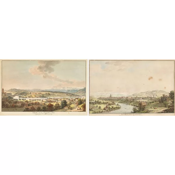 Johann Ludwig Aberli — Paar Ansichten von Bern.