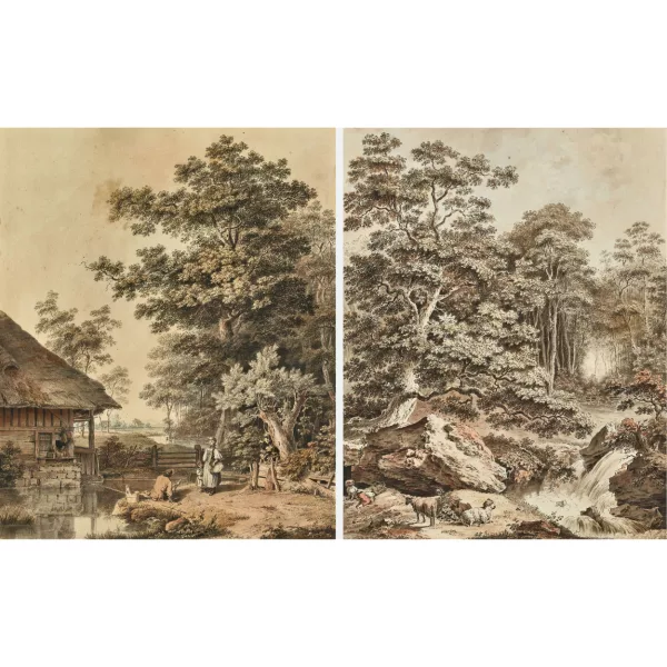 Johann Ludwig Aberli — Paar Ansichten.