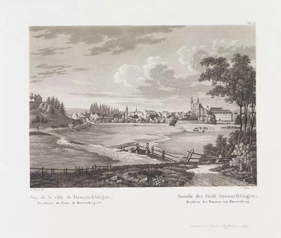 Johann Ludwig Bleuler — Malerische Reise von Freiburg im Breisgau..., um 1820