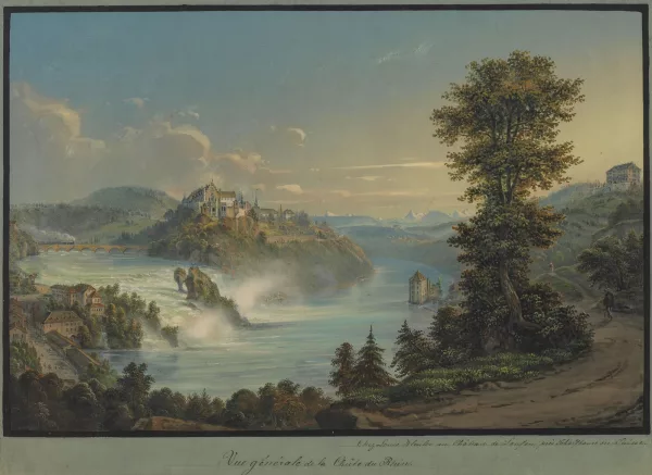 Johann Ludwig Bleuler — Chutes du Rhin