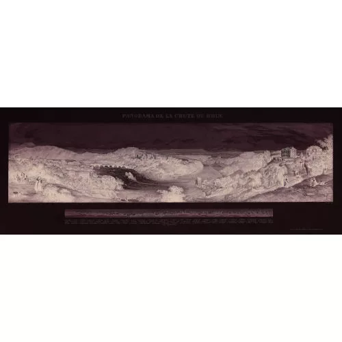 Johann Ludwig Bleuler — "Panorama de la Chute du Rhin".