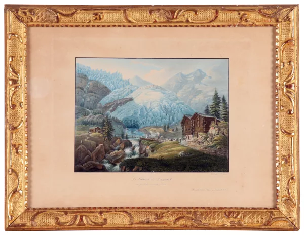 Johann Melchior Füssli — Habsburg, Le Valais