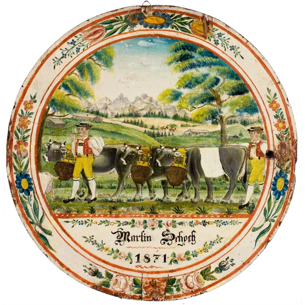 Johann Müller — EIMERBÖDELI, 1871 BUCKET BASE, 1871
