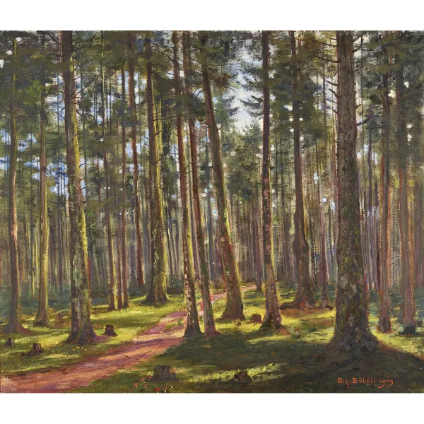 Johann OTHMAR DÖBELI — "Waldinneres".