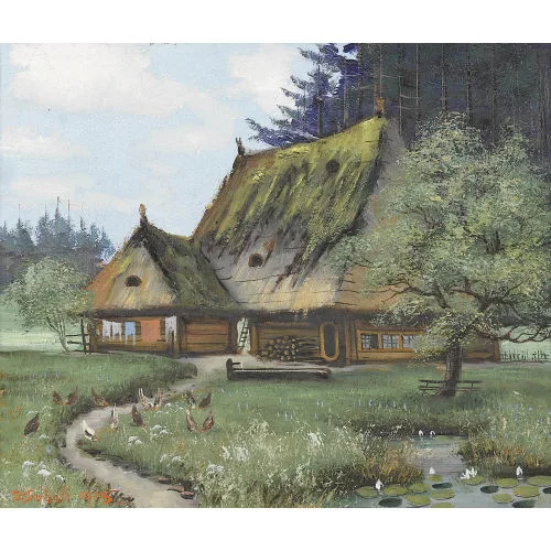 Johann OTHMAR DÖBELI — "Bauernhaus".