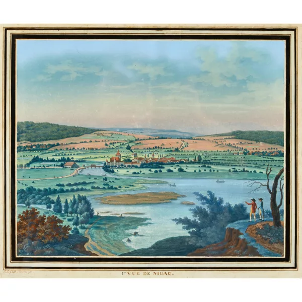 Johann Peter Girard — "I.re Vue de Nidau".