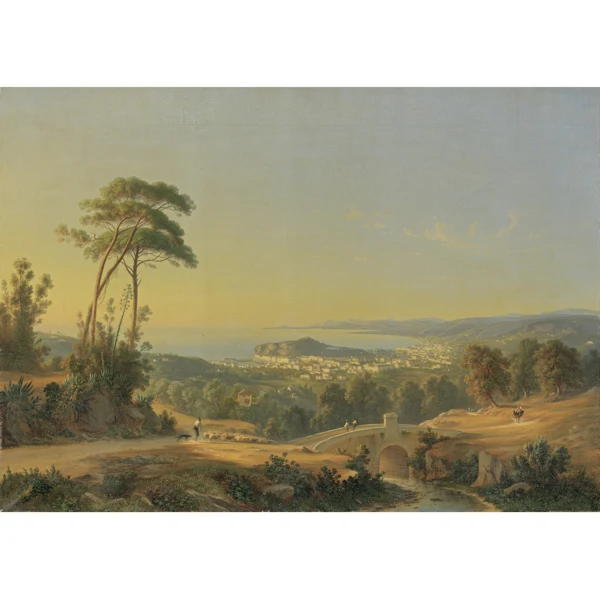 Johann Rudolf Bühlmann — BLICK AUF DIE BUCHT VON POZZUOLI, 1879VIEW TO THE BAY OF POZZUOLI, 1879
