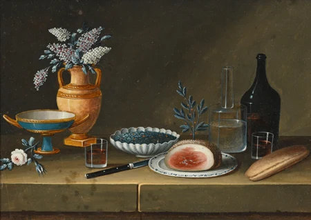 Nature morte au jambon