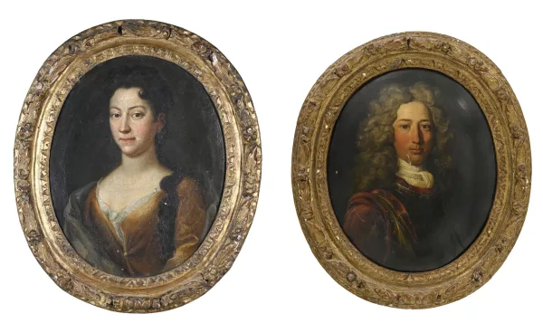 Johann Rudolf Huber — Anne et Sigmund von Diesbach