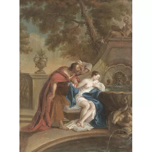 Johann Rudolf Studer — Susanna beim Baden.