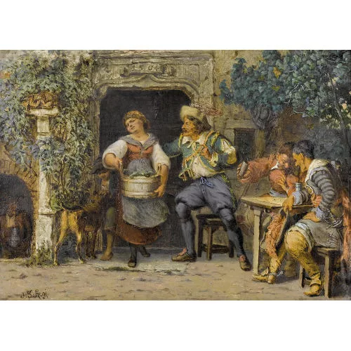 Johann Salomon Hegi — Ein aufdringlicher Gast.