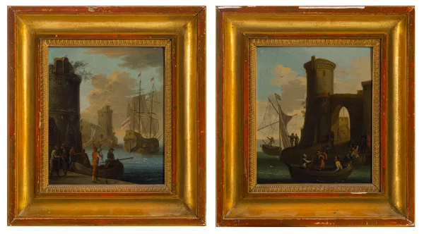 Johann Ulrich Schellenberg — Scènes de port