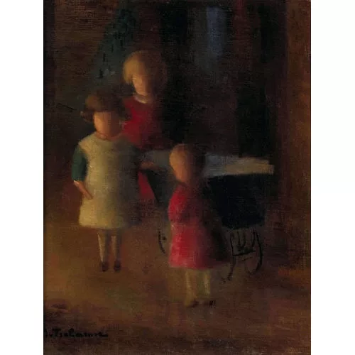 Johann von Tscharner — "Spielende Kinder".