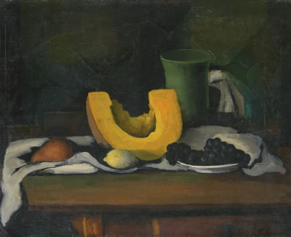 Johann von Tscharner — Stillleben mit Kürbis