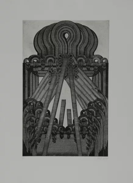 Johannes Gachnang — Portfolio. Neue historische Architektur des Johannes Gachnang: Das byzantinische Buch, 1970