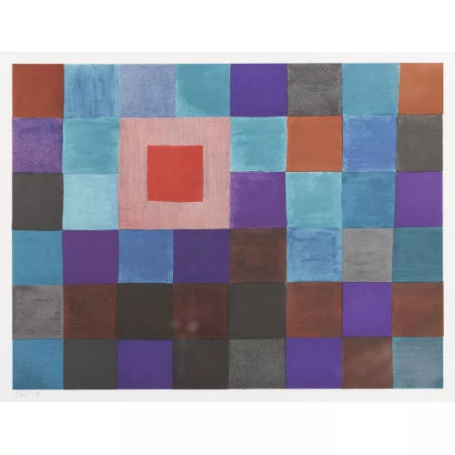 Johannes Itten — "Rotquadrat".
