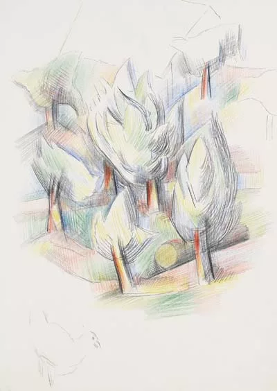 Johannes Itten — Bäume