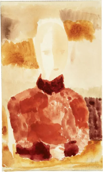 Johannes Itten — Mädchen in Rot