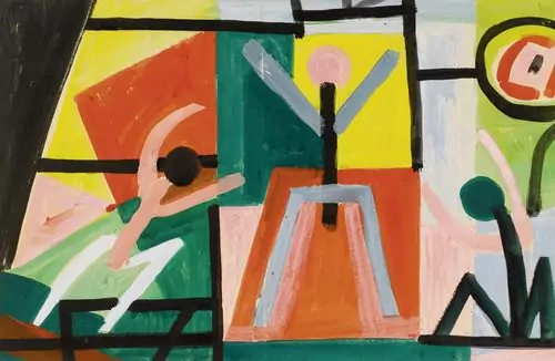 JOHANNES ITTEN — Komposition. 1949. — Koller Auktionen