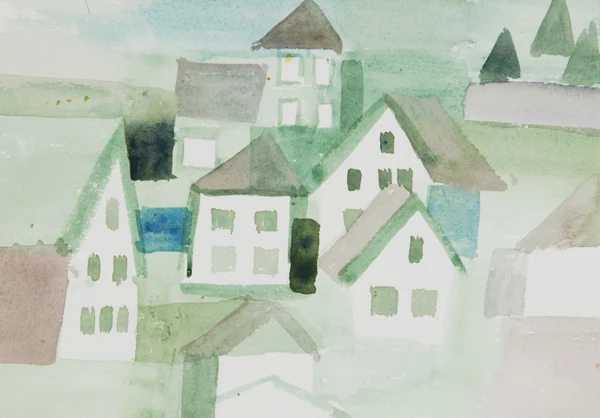 Johannes Itten — Dorfansicht